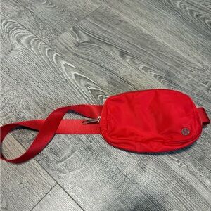 Red Lululemon Crossbody Bag